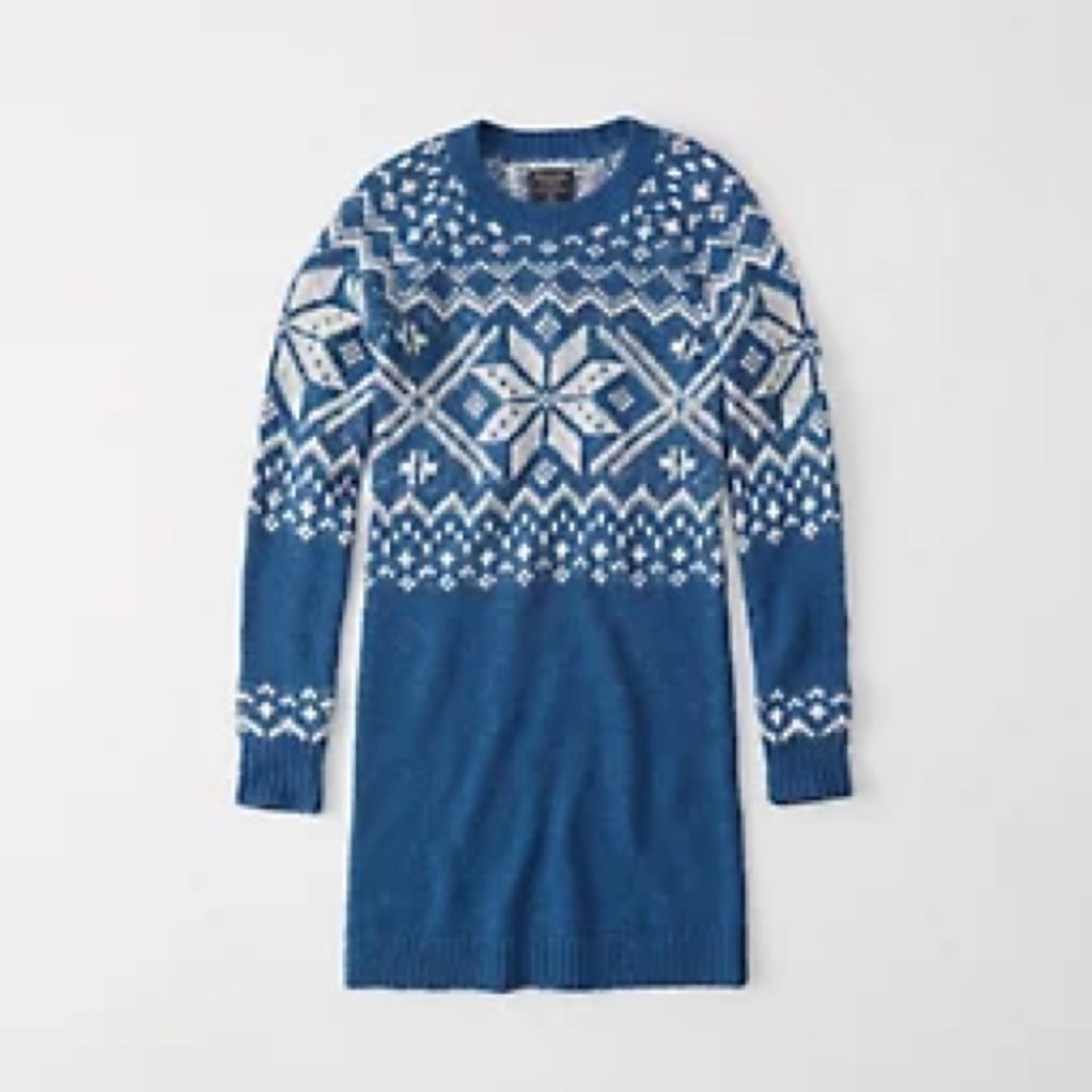 Abercrombie Holiday Sweater Dress